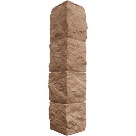 Угол наружный Альта-Профиль Туф ЭКО Бежевый купить в Нарткале