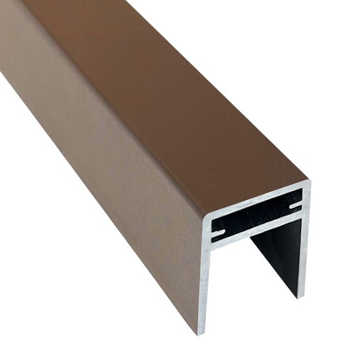 П-профиль Алюминиевый EasyDecking 35x25 Венге купить в Нарткале