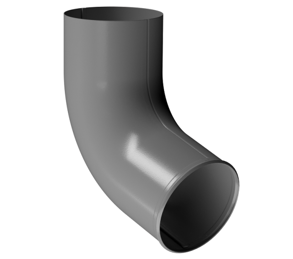 Отвод трубы D90 Döcke STAL PREMIUM Графит, (RAL 7024) купить в Нарткале