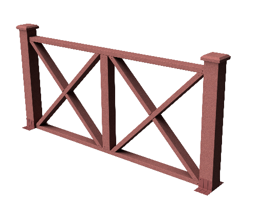 Ограждения декоративное ДПК GRINDERDECO  Тауэр мербау купить в Нарткале