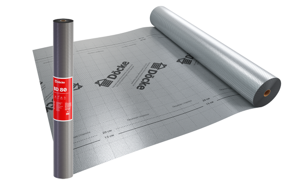 Пароизоляционная пленка Docke, BD 80 (повышенной прочности) купить в Нарткале