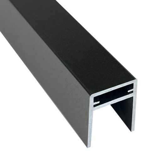 П-профиль Алюминиевый EasyDecking 35x25 Черное дерево купить в Нарткале