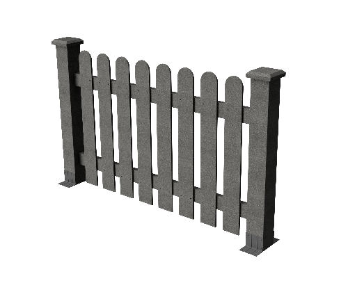 Ограждения декоративное ДПК GRINDERDECO  Сежурне серый базальт купить в Нарткале