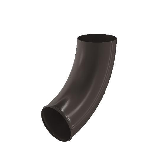 Водосток Aquasistem, система 150/100 - Отвод трубы RR 32 Тёмно Коричневый купить в Нарткале