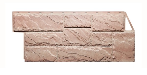 Фасайдинг Серия «Камень крупный» Терракотовый купить в Нарткале