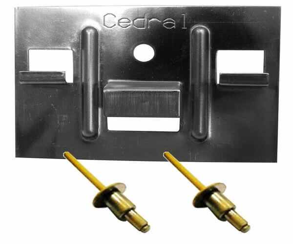 КЛЯММЕР + ЗАКЛЁПКА ДЛЯ CEDRAL CLICK 250 ШТ купить в Нарткале