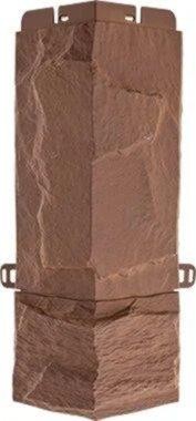 Угол наружный Альта-Профиль Гранит ЭКО - Терракотовый