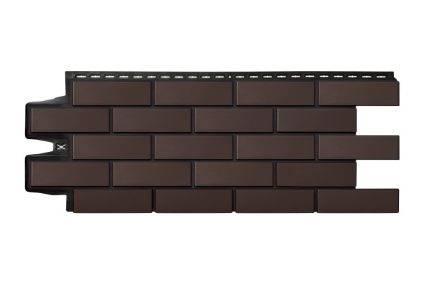 ФП Grand Line клинкерный кирпич ПРЕМИУМ Шоколадный (шов RAL 9005) купить в Нарткале