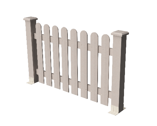 Ограждения декоративное ДПК GRINDERDECO Сежурне выбеленный дуб купить в Нарткале