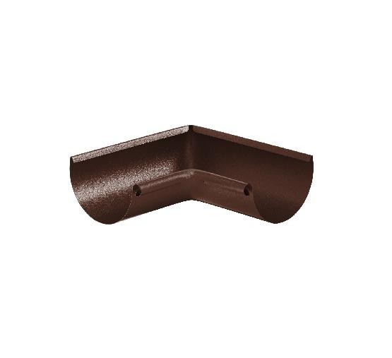 Водосток Aquasistem, Система 150/100 - Угол желоба, внутренний 90° RAL 8017 Коричневый matt купить в Нарткале