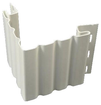 Наружный угол Рельефный широкий для сайдинга Mitten купить в Нарткале