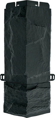 Угол наружный Альта-Профиль Гранит ЭКО - Графит купить в Нарткале