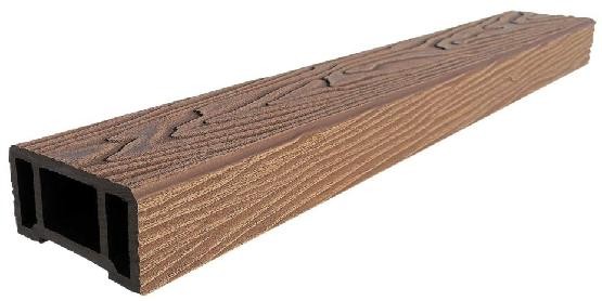 Перила ДПК 3D GardenParkett фактура дерева Светло-коричневый купить в Нарткале