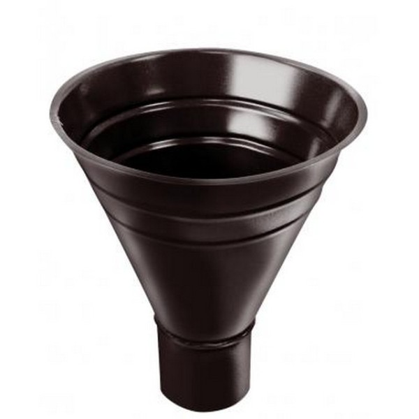 Водосток Grand Line 125x90 – Воронка водосборная RAL 8017 купить в Нарткале