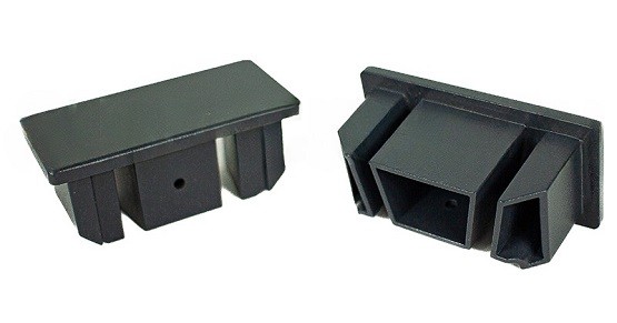 Заглушка для перил торцевая из алюминия GardenParkett Графит купить в Нарткале