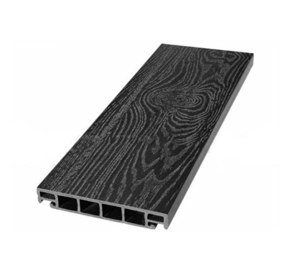 Террасная доска из ДПК SW Salix (T) 2D чёрный купить в Нарткале