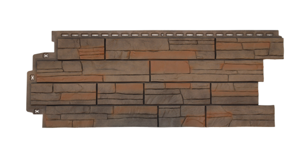 Фасадная панель Grand Line Сланец Элит Сандал купить в Нарткале