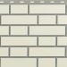 Фасадная панель Альта-Профиль, Кирпич Клинкерный, Белый купить в Нарткале