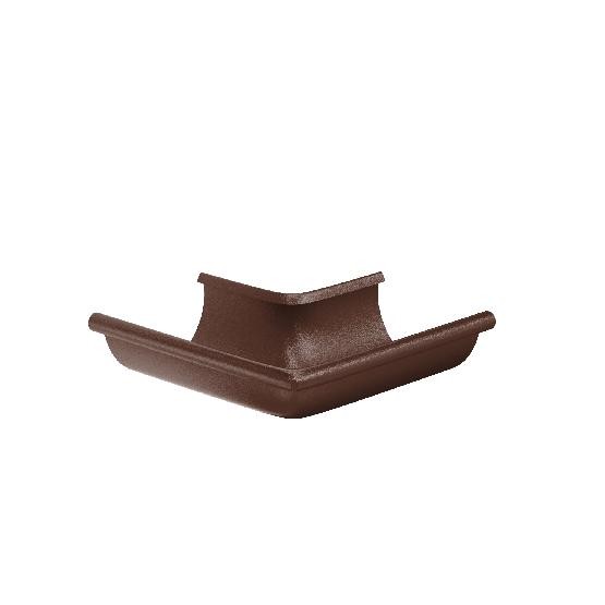 Водосток Aquasistem, Система 150/100 - Угол желоба, наружный 90° RAL 8017 Коричневый matt купить в Нарткале