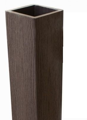 Столб опорный Woodvex Co-Extrusion Венге купить в Нарткале