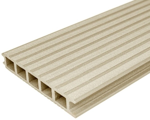 Террасная доска из ДПК бесшовная holzhof, Слоновая кость купить в Нарткале