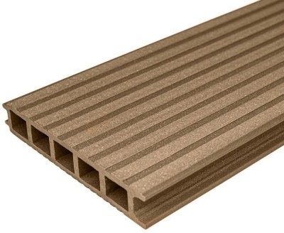 Террасная доска из ДПК бесшовная holzhof, Орех