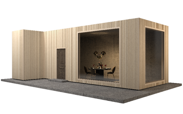 Фасадная панель GRINDERDECO, ДПК,двухсторонняя Выбеленный дуб купить в Нарткале