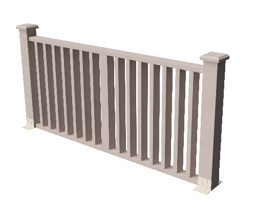 Ограждения декоративное ДПК GRINDERDECO  Риальто выбеленый дуб купить в Нарткале