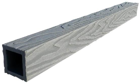 Балясина ДПК 3D GardenParkett фактура дерева Серый купить в Нарткале