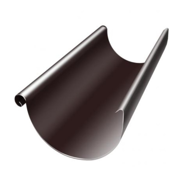 Водосток Grand Line 125x90 – Желоб 3м RAL 8017 купить в Нарткале