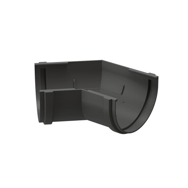 Угол желоба 135˚ Docke Premium Графит купить в Нарткале