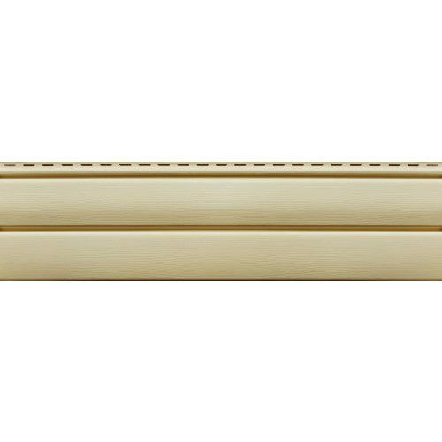 Виниловый сайдинг ю-пласт - серия "блок-хаус" (под бревно), кремовый купить в Нарткале