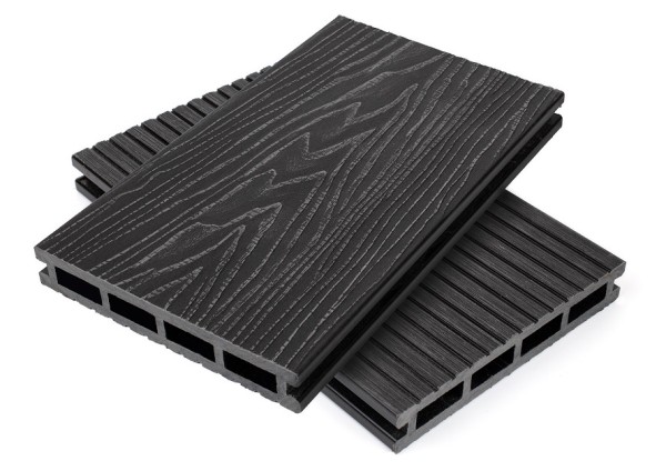 Террасная доская ДПК NanoWood Nature 3D пустотелая Графит купить в Нарткале