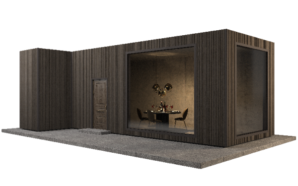 Фасадная панель GRINDERDECO, ДПК,двухсторонняя Венге купить в Нарткале