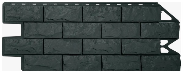 Фасадная панель Альта-Профиль Фагот ЭКО Графит купить в Нарткале