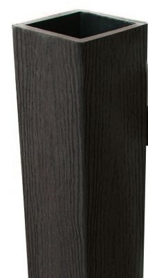 Столб опорный Woodvex Co-Extrusion Графит купить в Нарткале