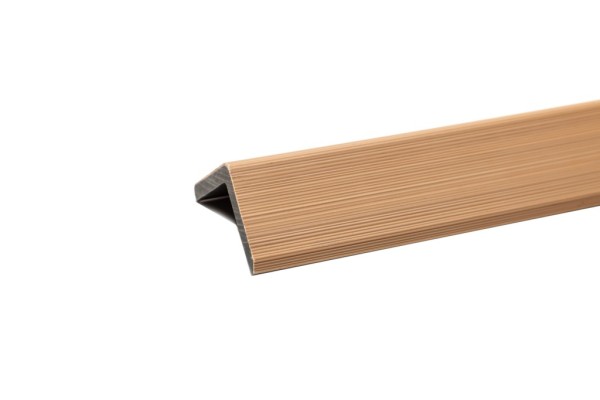 Уголок торцевой Ecodecking Скай коэкструзия 45х45х3000 Бук купить в Нарткале