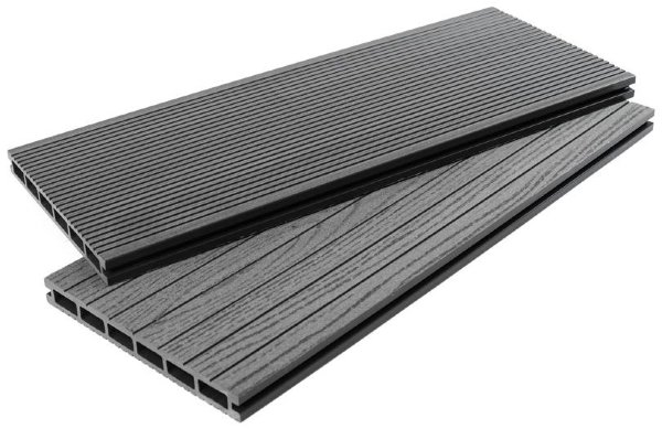Террасная доска ДПК - ДеревоПласт- DP Standart+ графит купить в Нарткале