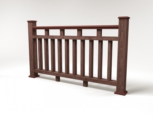 Ограждение из ДПК FG8 шоколад купить в Нарткале