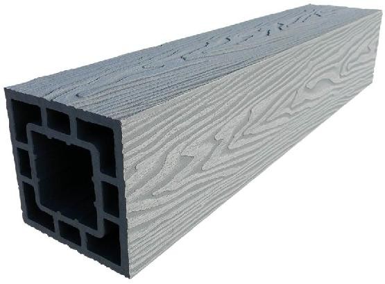 Столб опорный ДПК 3D GardenParkett фактура дерева Серый купить в Нарткале