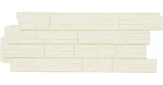 Фасадная панель Grand Line Сланец молочный купить в Нарткале