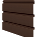 Софит ламинированный VOX UNICOLOR без перфорации, Коричневый купить в Нарткале