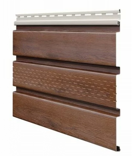 Софит ламинированный VOX UNICOLOR с центральной перфорацией, Коричневый купить в Нарткале