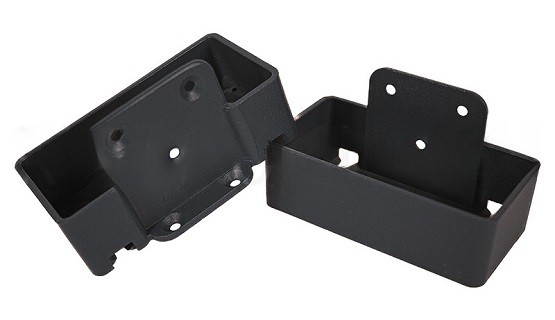 Крепление перил прямое из алюминия GardenParkett Графит купить в Нарткале