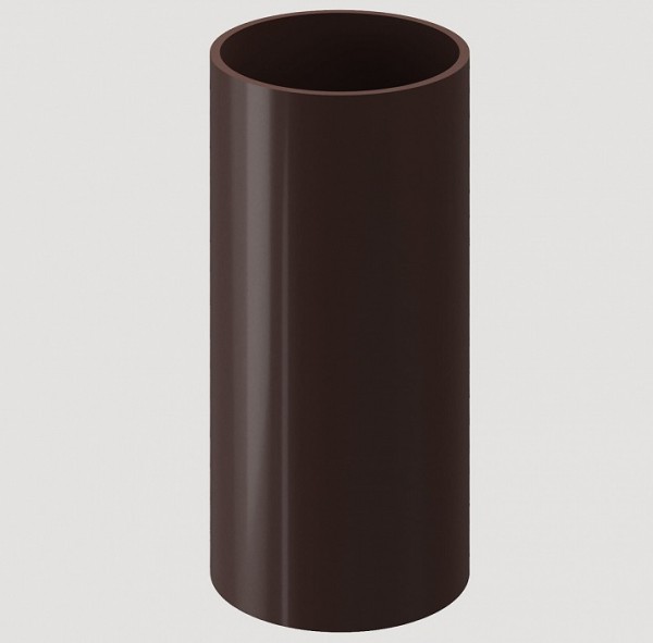 Труба водосточная ПВХ Docke STANDART Тёмно-коричневый купить в Нарткале