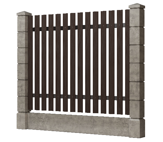 Заборная доска GRINDERDECO, ДПК, шлифованная Венге купить в Нарткале