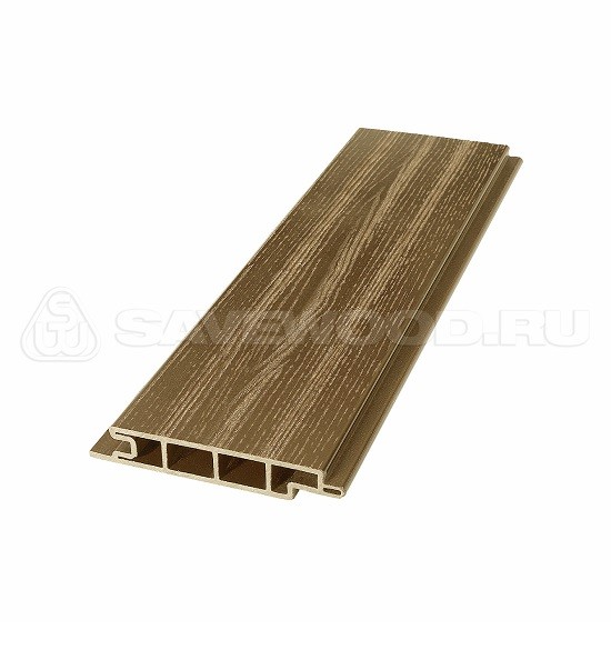 Террасная доска из ДПК SW Padus радиальный распил «SaveWood» тик купить в Нарткале