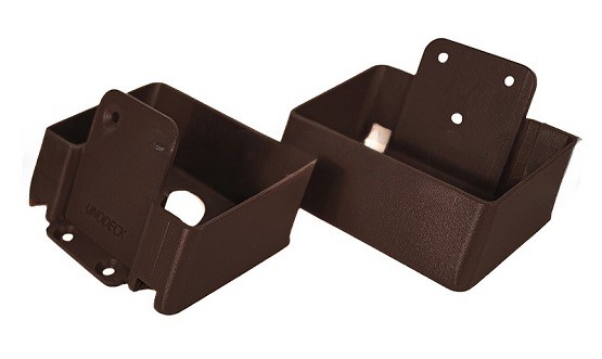 Крепления перил наклонное из алюминия GardenParkett Венге купить в Нарткале